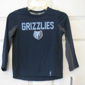 NBA Memphis Grizzlies Shirt Boys Small 4 NWT New NBA Prime Sports Jersey SALE